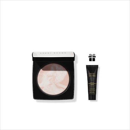 大理石粉嫩蜜粉餅